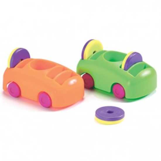 Bumper car & ring magnet set