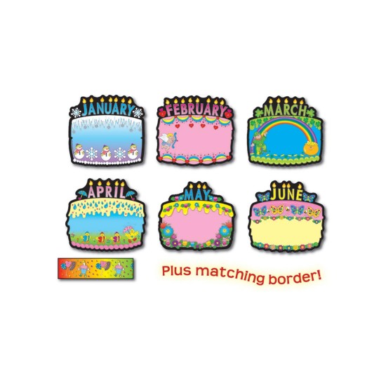 Birthday Cakes Poster Set