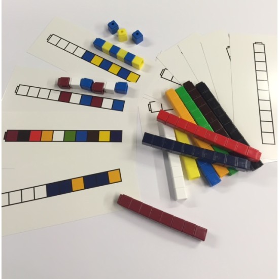 Counting Cubes Sequencing Cards