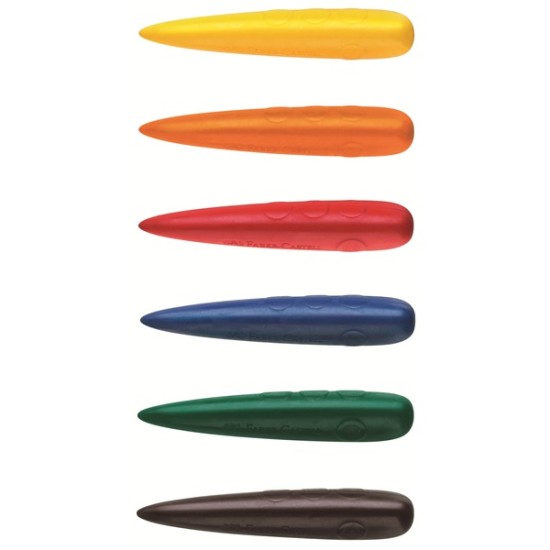 First Grip Crayons Pk of 6