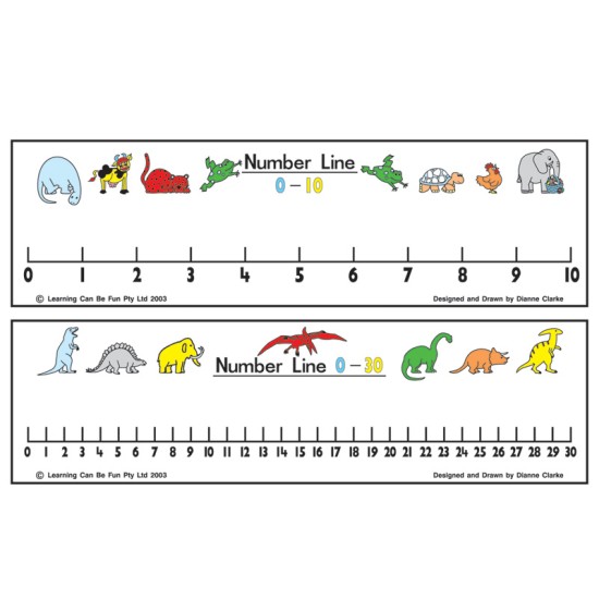 Number Line 1 - 30 