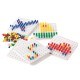 Stackable Pegs &  Pegboards Set