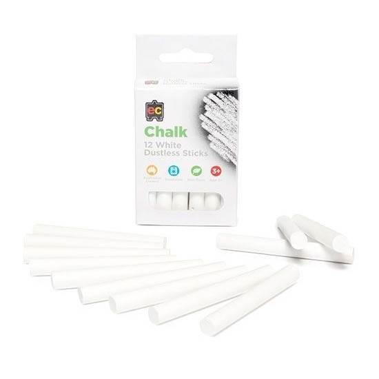 Chalk White Box Of 12