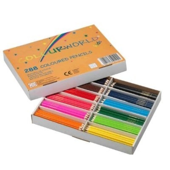  Colourword kids Pencils pk288