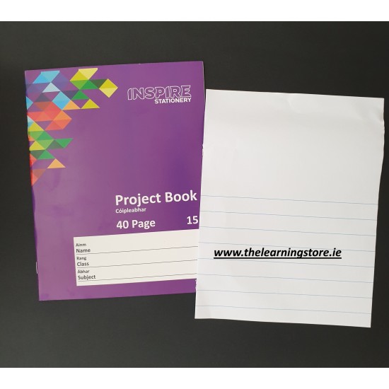 Copybook: No 15 Project Copy Pack of 10