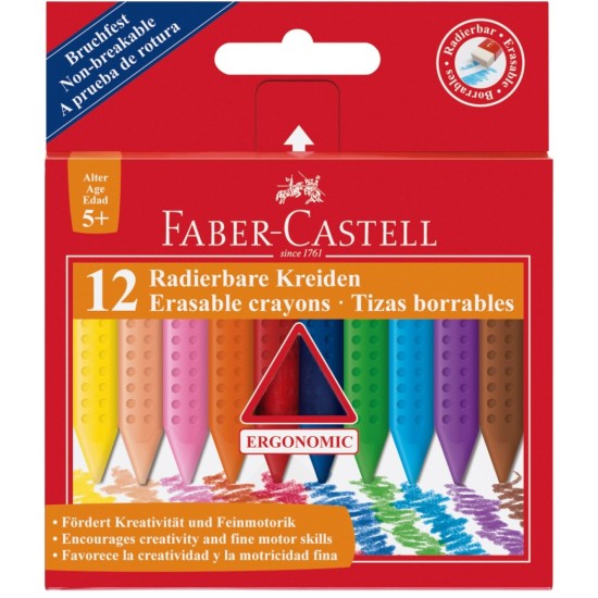 Faber Erasable Crayons 