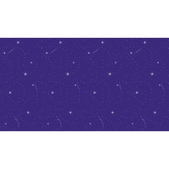 Fadeless Backing Paper Roll Night Sky 