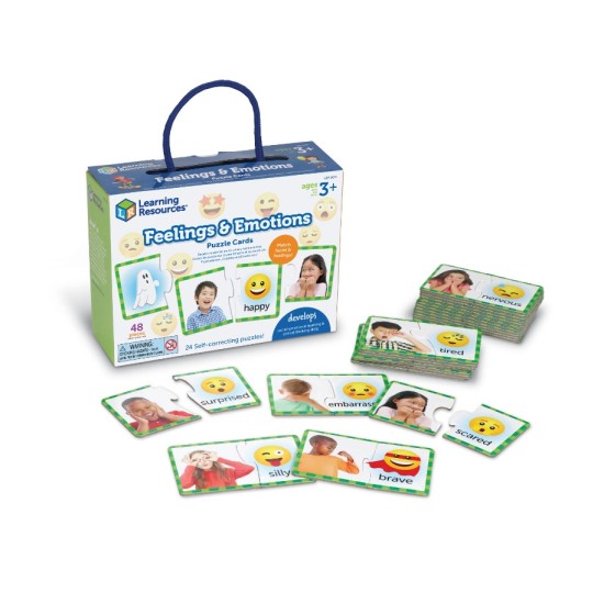 Feelings & Emotions Puzzle Cards