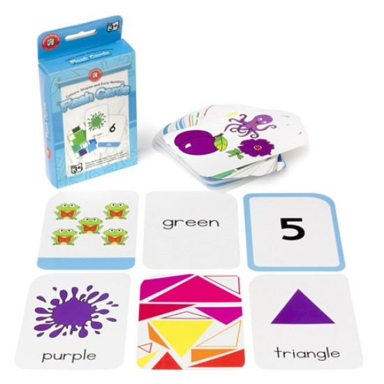 Flash Cards Colours,Shapes and Early Numbers