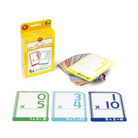 Flash Cards Multiplication 0-12