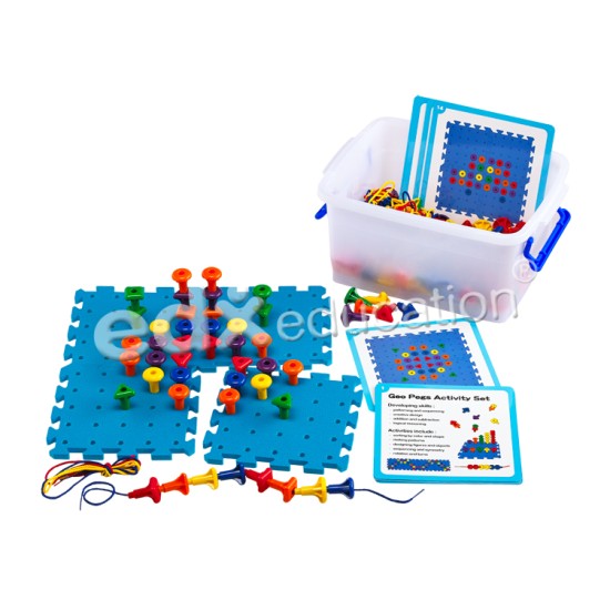 Geo Peg Board Activity Set