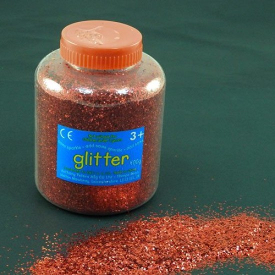 Glitter Dispenser Red 400g Class Pack