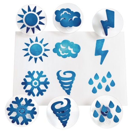 Jumbo Weather Stamps