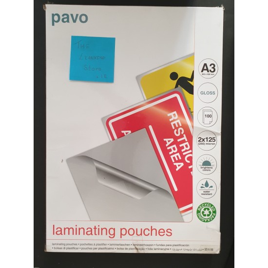 Laminating Pouch A3 Box of 100 Single Box