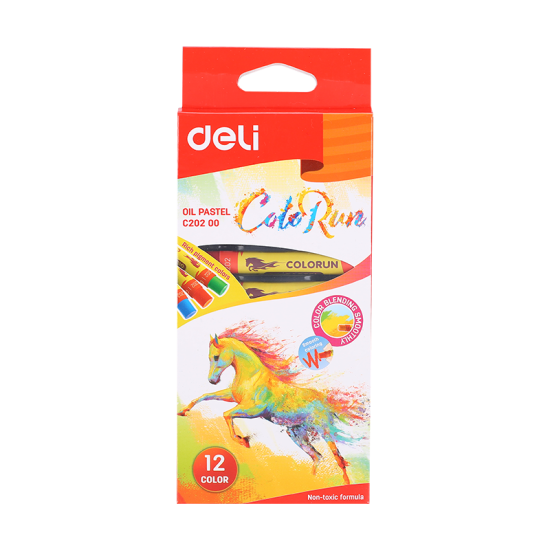 Oil Pastels Color Run 12`s