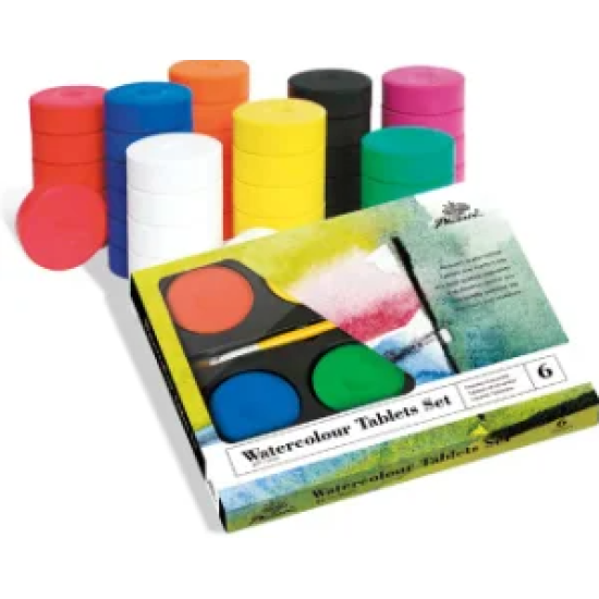 Phoenix Watercolour Tablets Set of 6