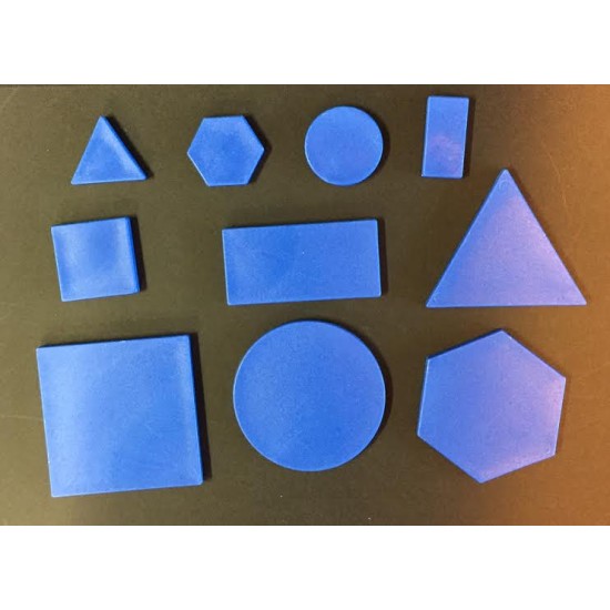 Plastic 2D Shapes