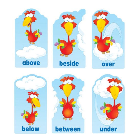 Positional Words Poster Set