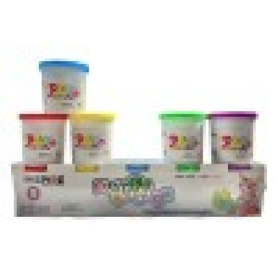 Soft Play Dough 5 x 110g Box of 12 sets