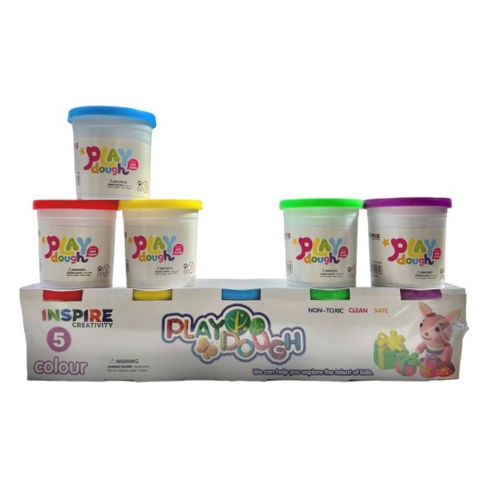 Soft Play Dough 5 x 110g