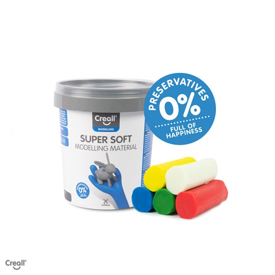 Super Soft Modelling Material 5 Colour 450g