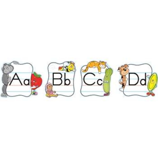 Traditional Mini Alphabet Poster Set