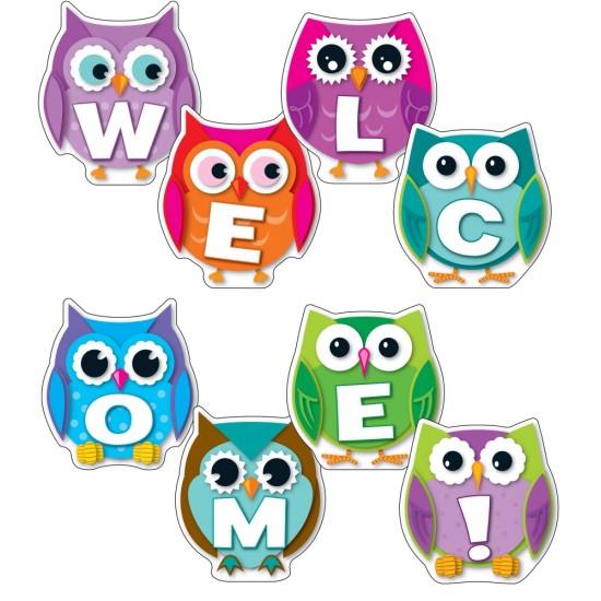 Welcome Owl Poster